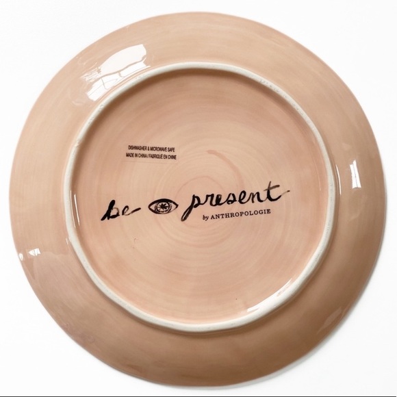 ❤️… Anthropologie Be Present Plate - Picture 3 of 3
